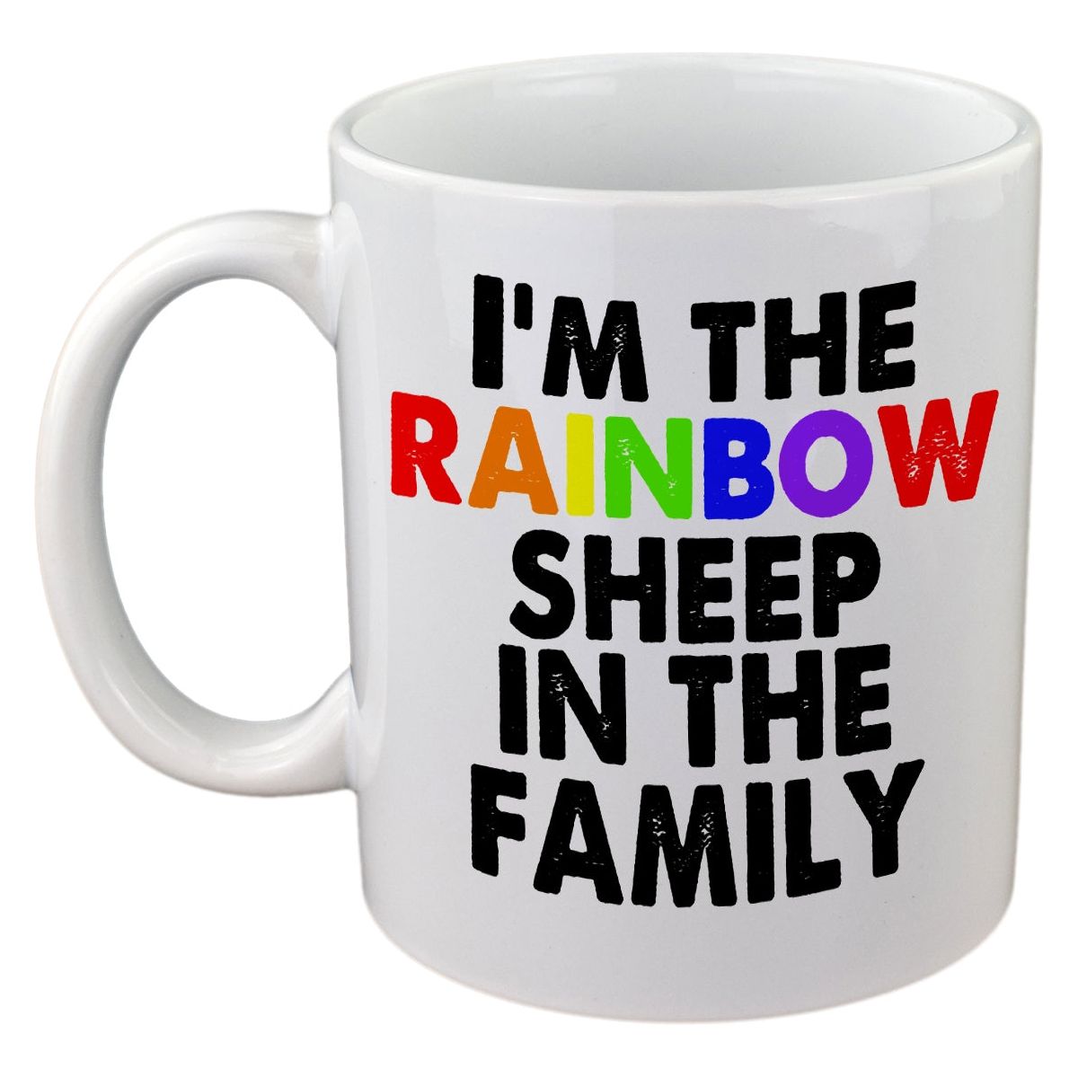 I'm the Rainbow Sheep in the Family Fun Mug - Ashton and Finch