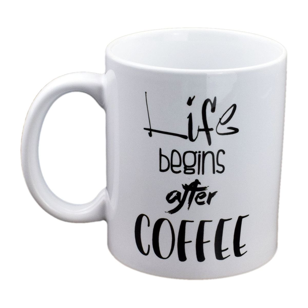 Life Begins After Coffee Design Mug - Ashton and Finch