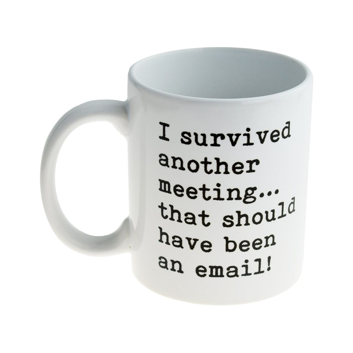 I Survived Another Meeting Fun Ceramic Mug - Ashton and Finch