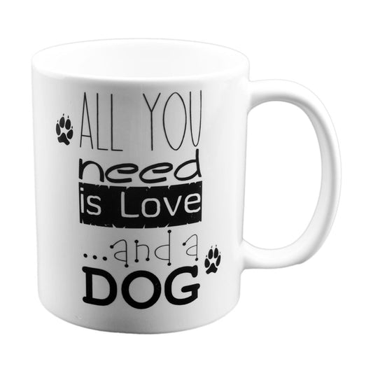 All You Need is Love and a Dog Ceramic Mug - Ashton and Finch