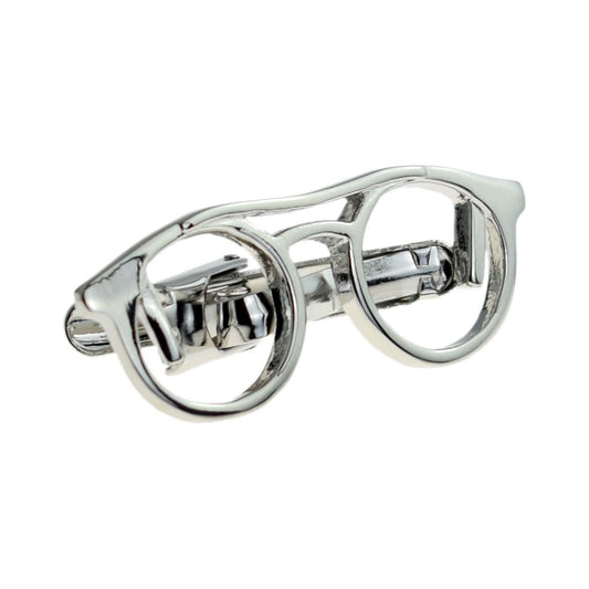 Funky Large Geeky Glasses Tie Clip - Ashton and Finch
