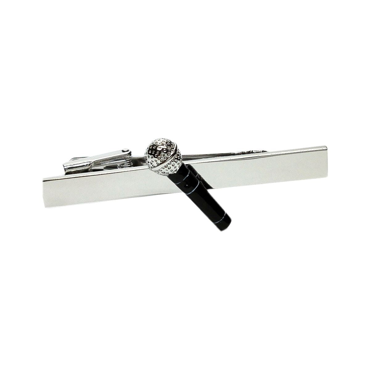 Modern Style Microphone Tie Clip - Ashton and Finch