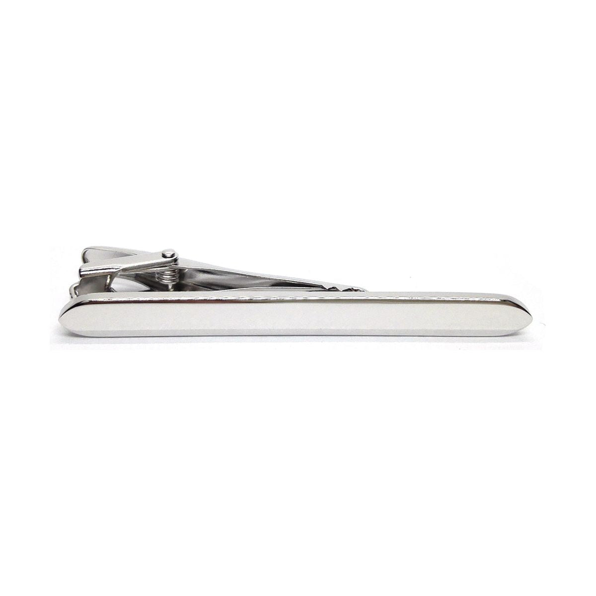 Tie Clip with Rounded Corners Engraved and Personalised - Ashton and Finch