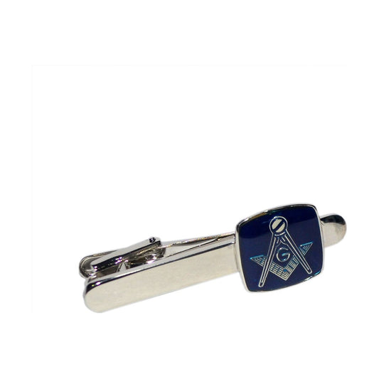 Masonic Blue & Silver Tie Clip - Ashton and Finch