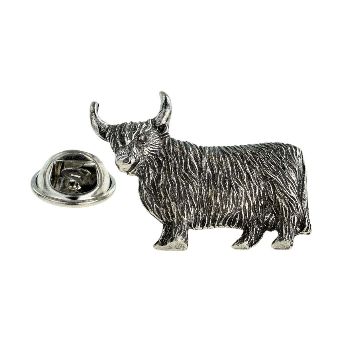 Highland Cow Lapel Pin Badge - Ashton and Finch