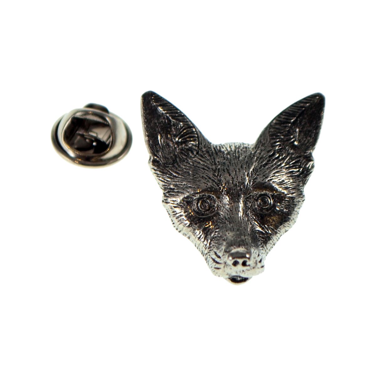 Fox Pewter Lapel Pin Badge - Ashton and Finch