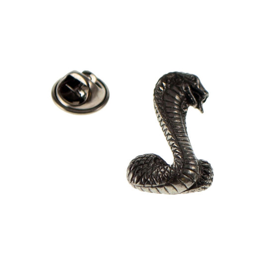 Snake Pewter Lapel Pin Badge - Ashton and Finch