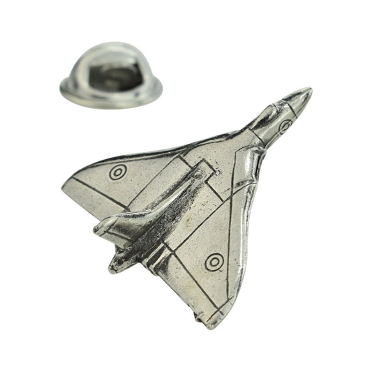 Vulcan Bomber Pewter Lapel Pin Badge - Ashton and Finch