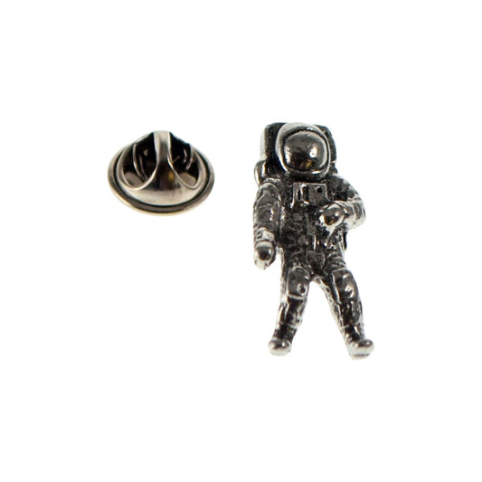 Astronaut Pewter Lapel Pin Badge - Ashton and Finch
