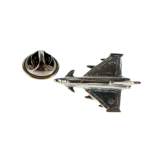 Eurofighter Typhoon Pewter Lapel Pin Badge - Ashton and Finch