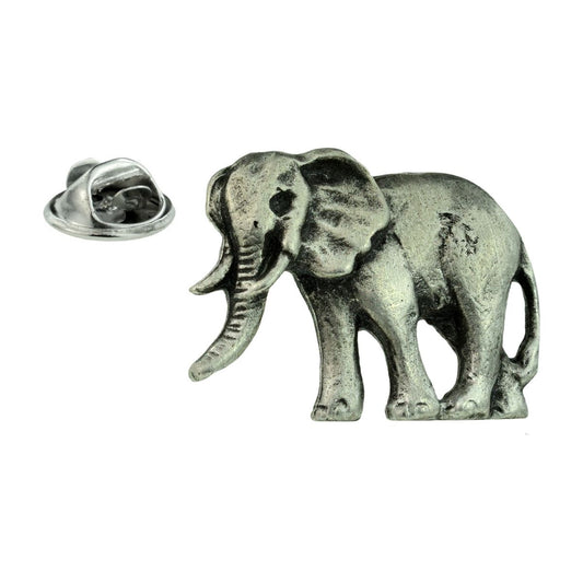 Elephant Lapel Pin Badge In British Pewter - Ashton and Finch