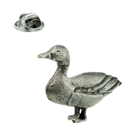 Duck Lapel Pin Badge In British Pewter - Ashton and Finch