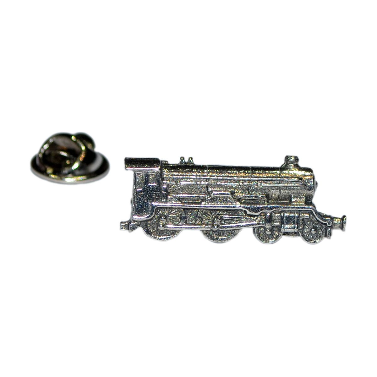 Steam Locomotive Pewter Lapel Pin Badge - Ashton and Finch