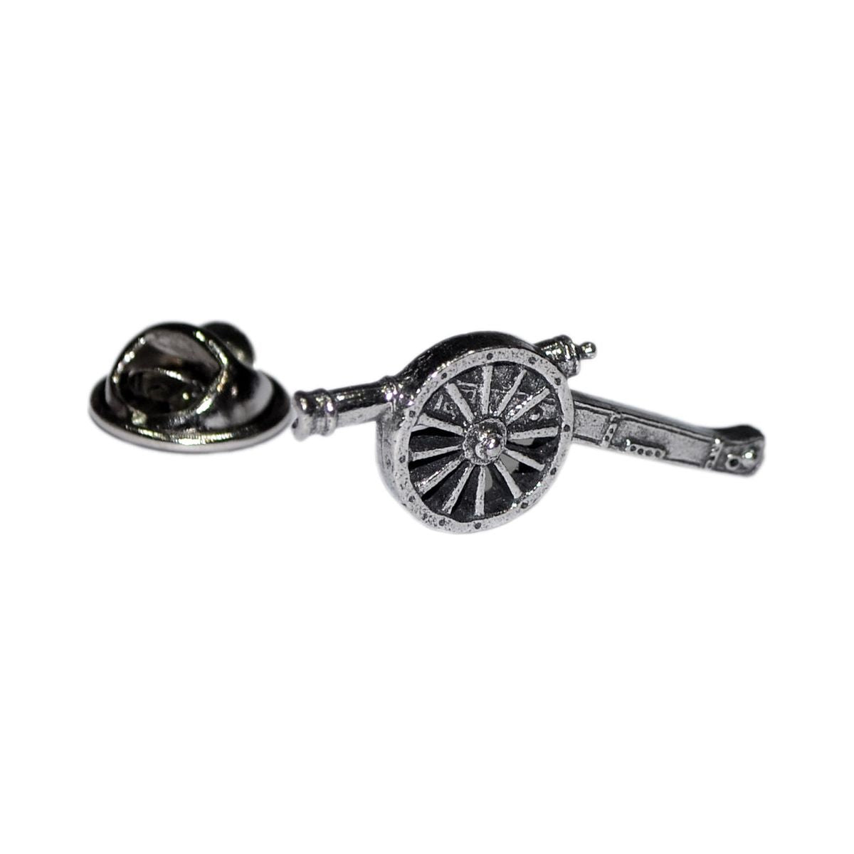 Battle of Waterloo Cannon Pewter Lapel Pin Badge - Ashton and Finch