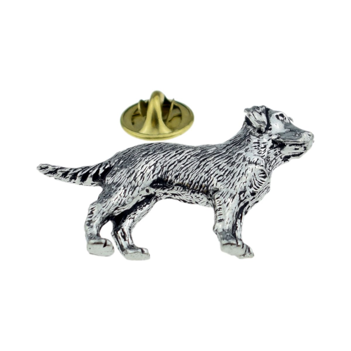 Labrador, Dog. English Pewter Lapel Pin Badge - Ashton and Finch
