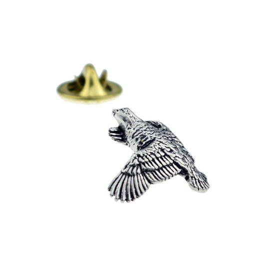 Quail Bird English Pewter Lapel Pin Badge - Ashton and Finch