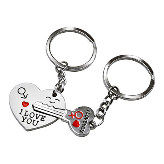 Key to My Heart Twin Keyring Set for Him & Her - Ashton and Finch