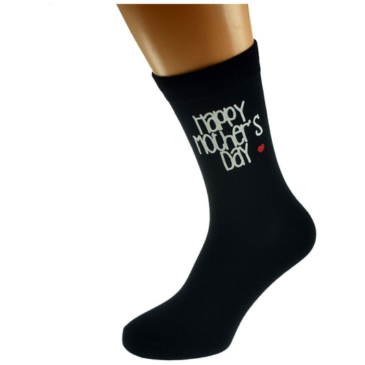 Happy Mothers Day Ladies Black Socks - Ashton and Finch