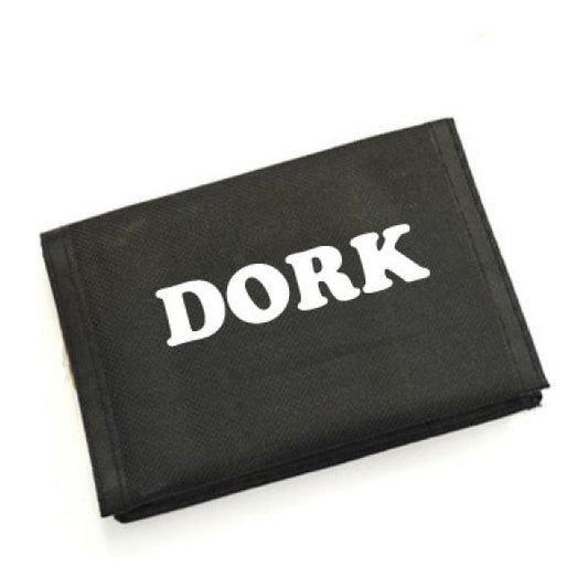 DORK design Black Canvas Wallet - Ashton and Finch