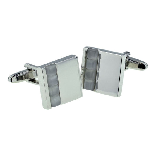 Square Hammered Classic Cufflinks - Ashton and Finch