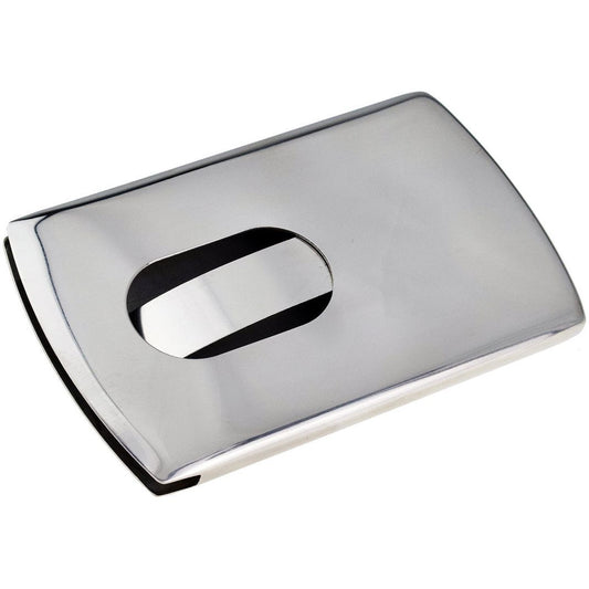 High Polished Sliding Business Card Case - Ashton and Finch