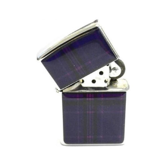 Engraved Spirit of Scotland Tartan Design Petrol Lighter - Ashton and Finch