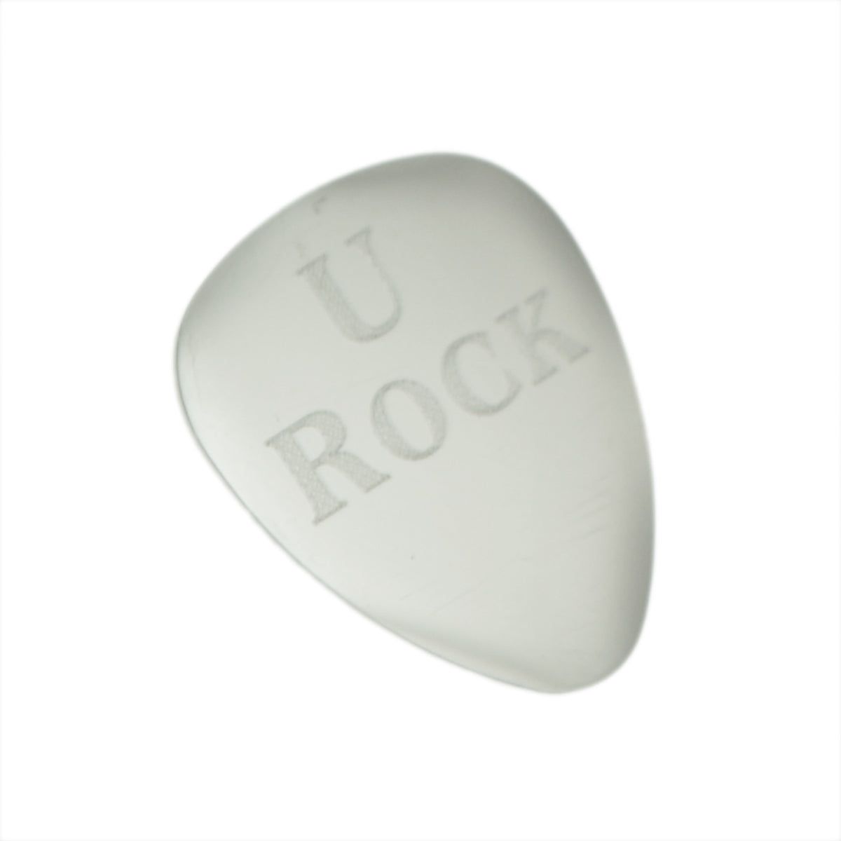 Engraved U Rock Design Plectrum - Ashton and Finch