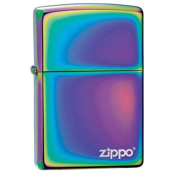 Zippo Spectrum With Zippo Logo Engraved and Personalised - Ashton and Finch
