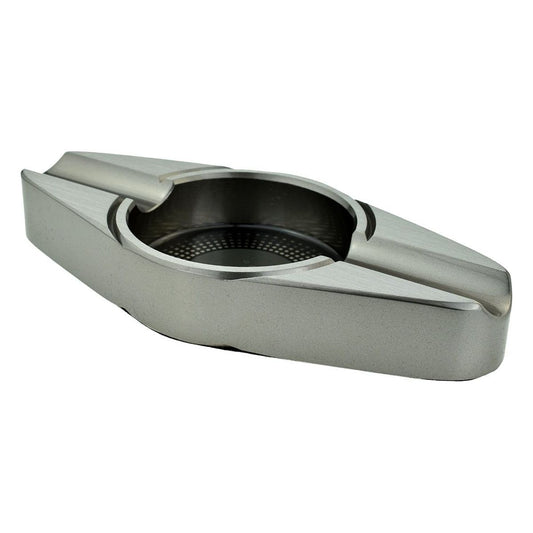 Angelo Stainless Steel Two Position Cigar Ashtray - Ashton and Finch