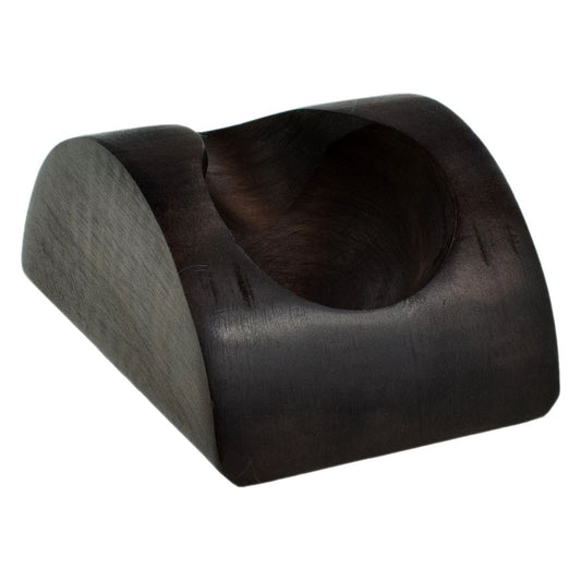 Single Position Dome Dark Camwood Pipe Rack - Ashton and Finch