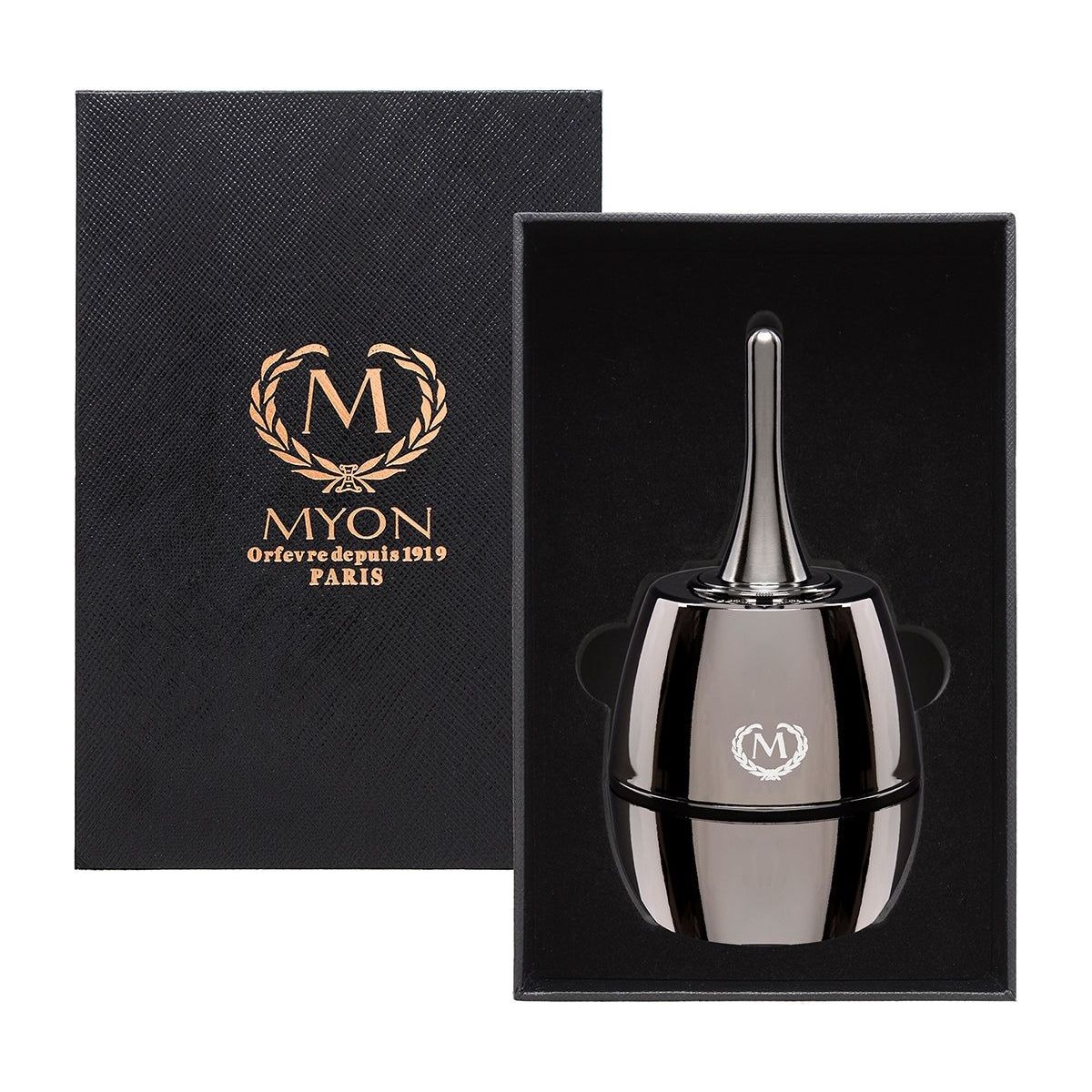 Myon Arc Petrol Table Lighter In Luxury Box - Ashton and Finch