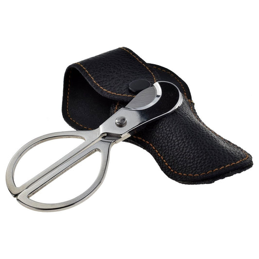 Cigar Scissor 40RG With Leather Pouch Bagged - Ashton and Finch
