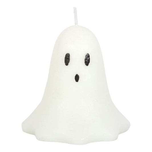 Unscented Ghost Candle 10cm - Ashton and Finch