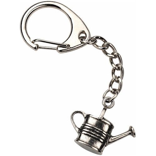 Pewter Watering Can Keyring - Ashton and Finch