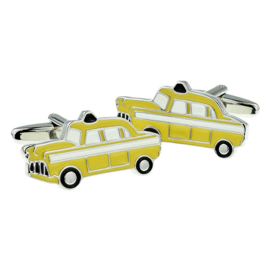 Yellow New York Taxi Cab Cufflinks - Ashton and Finch