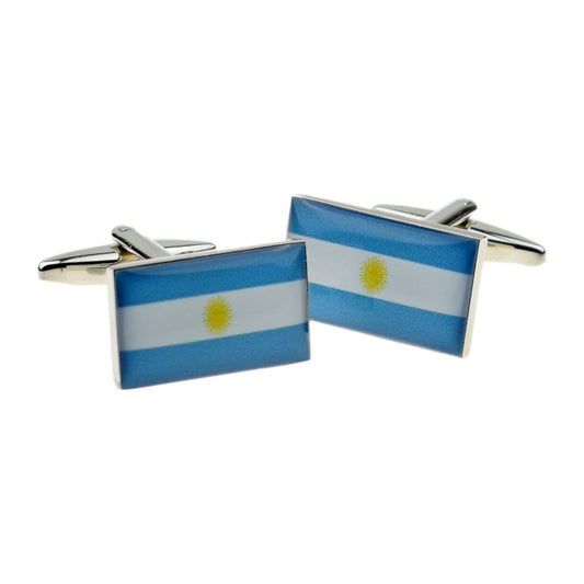 Argentina Flag Cufflinks - Ashton and Finch