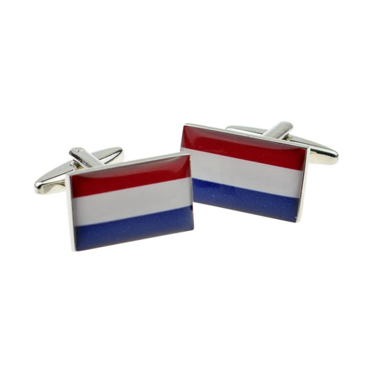 Netherlands Flag Cufflinks - Ashton and Finch