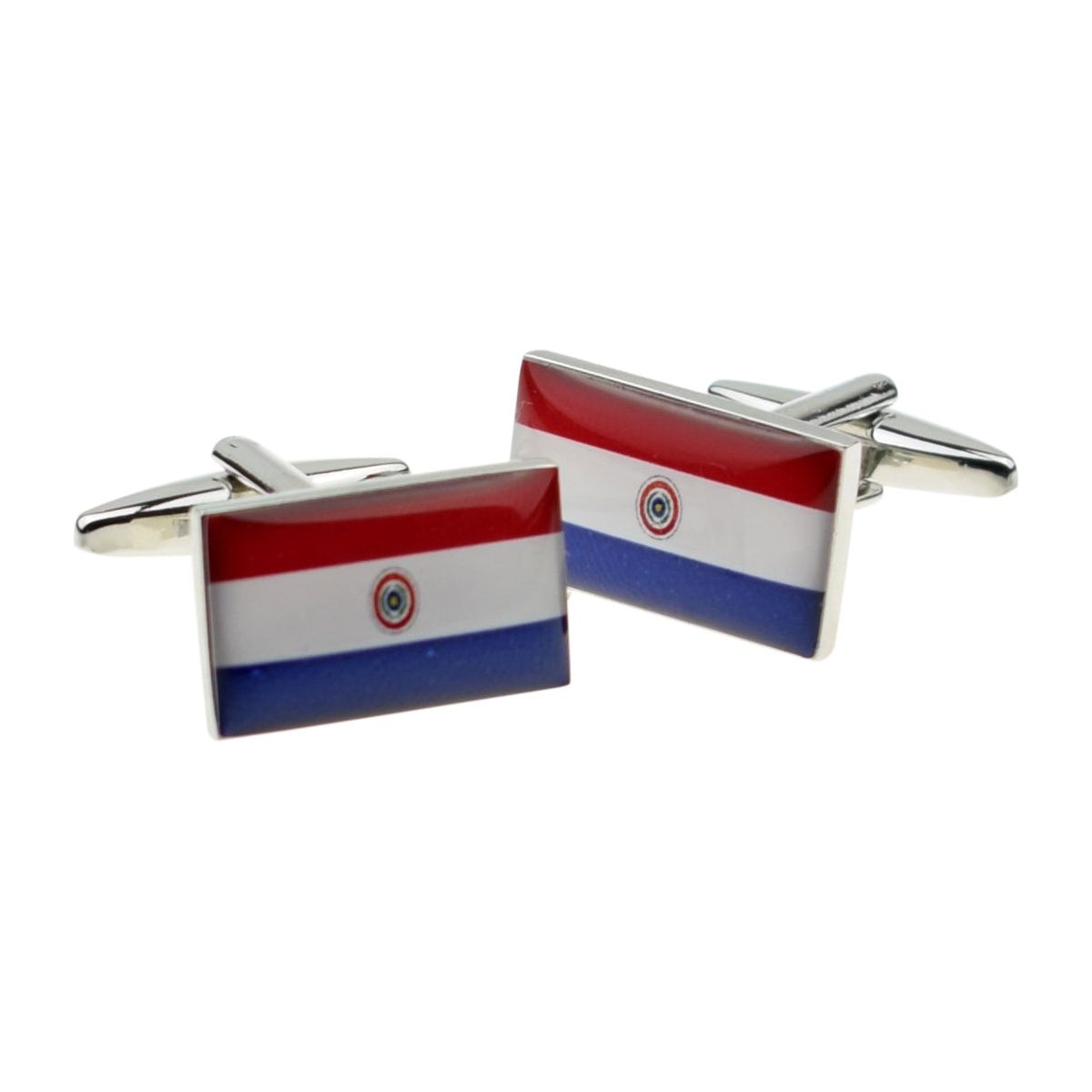 Paraguay Flag Cufflinks - Ashton and Finch