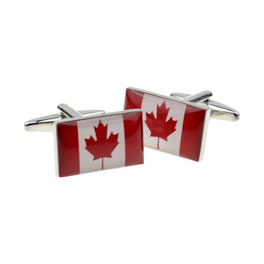 Canada Flag Cufflinks - Ashton and Finch