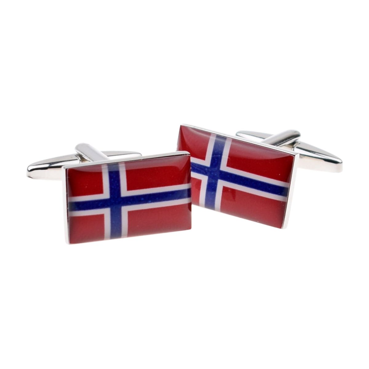 Norway Flag Cufflinks - Ashton and Finch