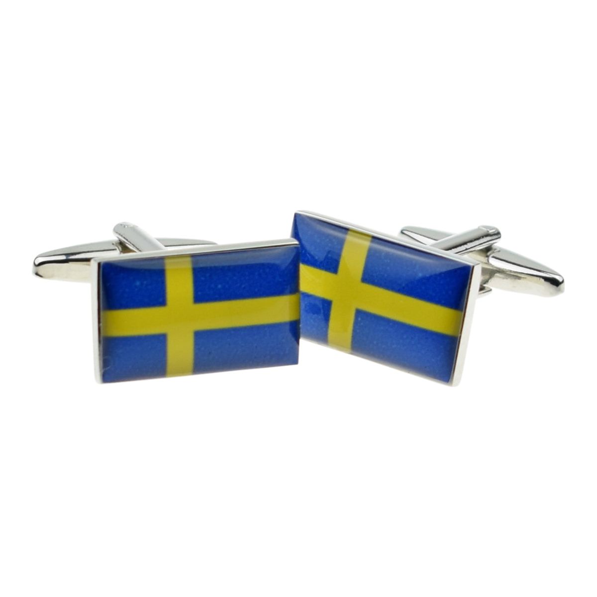 Sweden Flag Cufflinks - Ashton and Finch