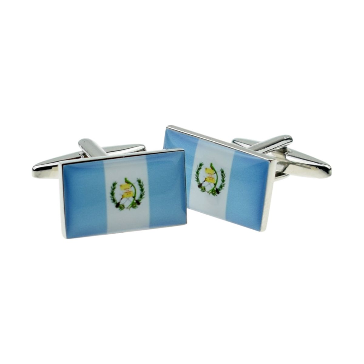 Guatemala Flag Cufflinks - Ashton and Finch