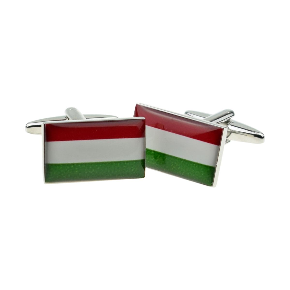 Hungary Flag Cufflinks - Ashton and Finch