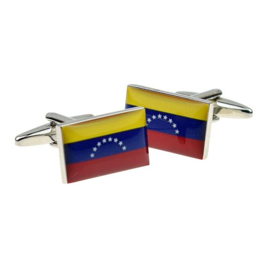 Venezuela Flag Cufflinks - Ashton and Finch