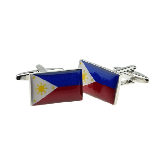 Philippines Flag Cufflinks - Ashton and Finch