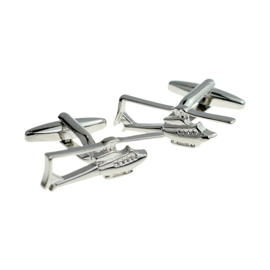 Helicopter Cufflinks - Ashton and Finch