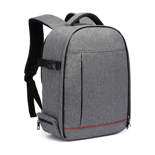 Water Resistant Shockproof Dslr Camera Backpack - Grey - Ashton and Finch